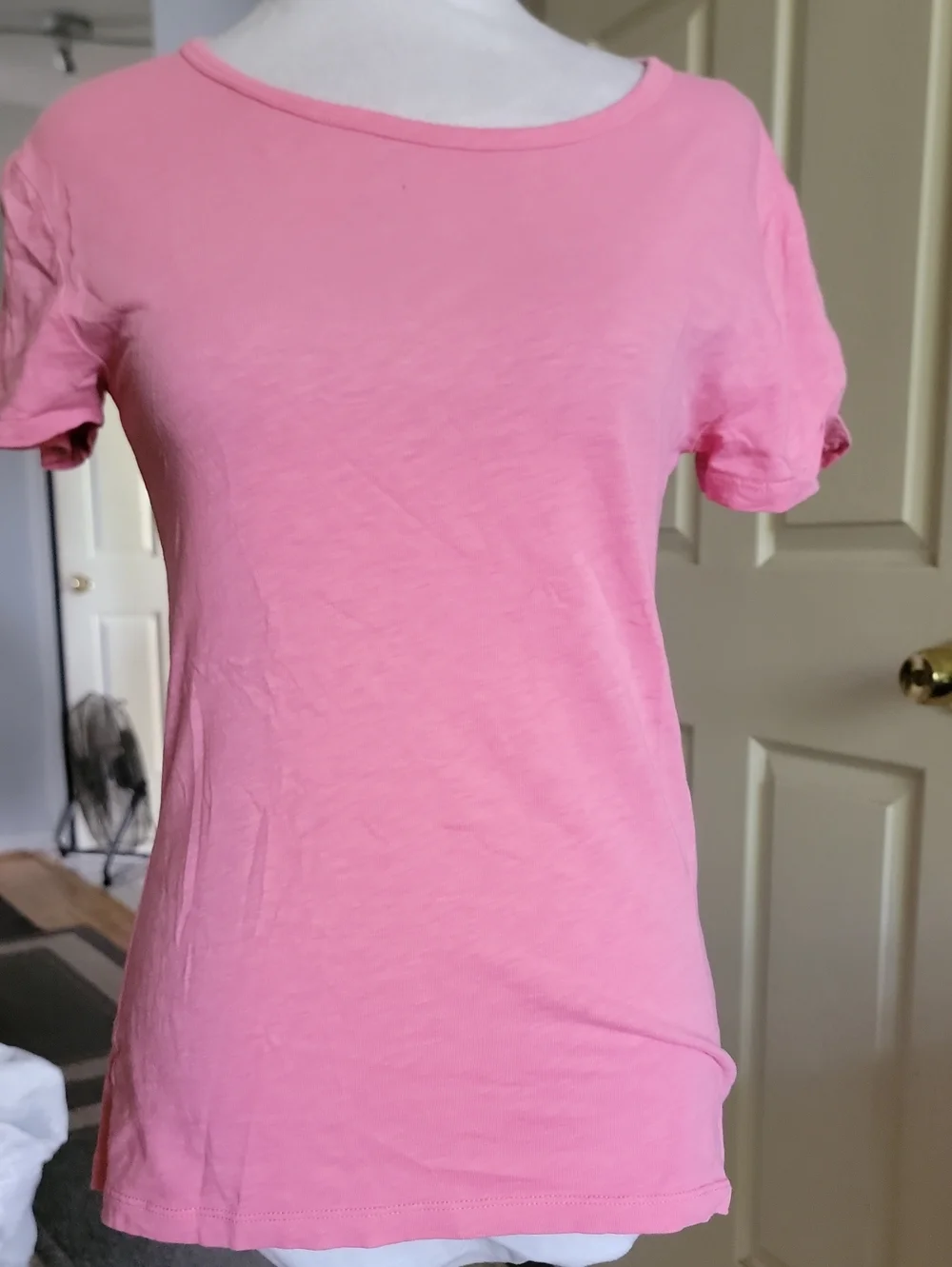 J Crew Studio T Pink Women's Crewneck Tee